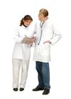 Il dottore bianco su misura Lab Coat, medico uniforme del multi di cura ospedale della clinica