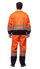 L'alta visibilità professionale uniforma ciao la forza multi funzionale giallo/arancio per all'aperto