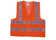 Il lavoro alto visibilità di giallo/arancio uniforma la maglia di forza del peso leggero ciao per il lavoratore del magazzino