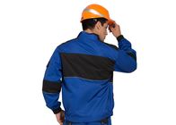 Gli uomini resistenti funzionali riscaldano la sicurezza dei rivestimenti del lavoro con conduttura riflettente