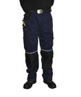 Pantaloni dell'uniforme del lavoro degli uomini resistenti di modo con conduttura riflettente decorativa
