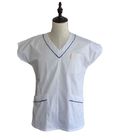 La professione d'infermiera del lavoro del lavaggio facile bianco delle donne mediche delle uniformi sfrega l'uniforme del vestito 
